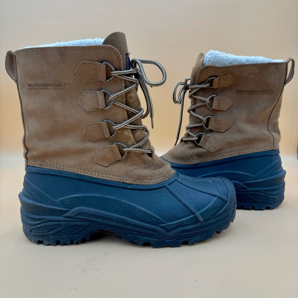 WEATHERPROOF BOOT COMPANY Men’s Sz 10 Winter Therma Never Worn Boots Tan Boots